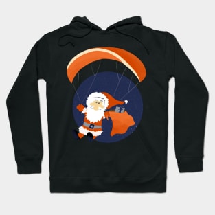 Paragliding Santa Hoodie